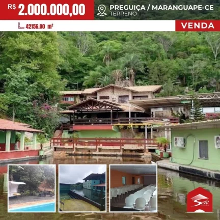 (TE8118) - TERRENO 42.156m² - Localizado na Serra de Maranguape