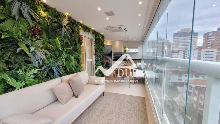Imagem Apartamento com 3 dormitórios à venda, 134 m² por R$ 2.350.000,00 - Gonzaga - Santos/SP