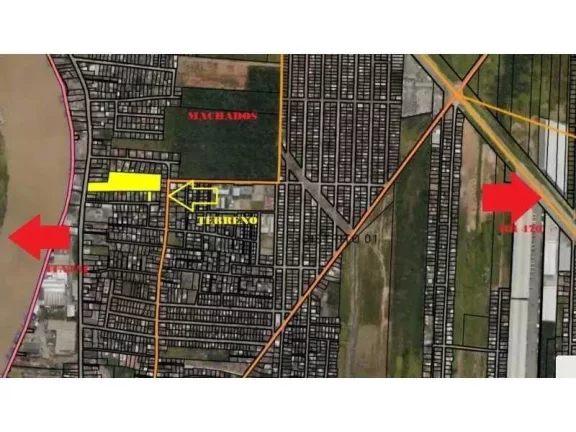 Imagem Terreno com área de 11.000m² no bairro Machados em Navegantes/SC
