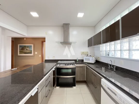 Imagem Apartamento com varanda e vista mar 3 suítes 3 vagas e lazer para alugar na Aparecida em Santos/SP