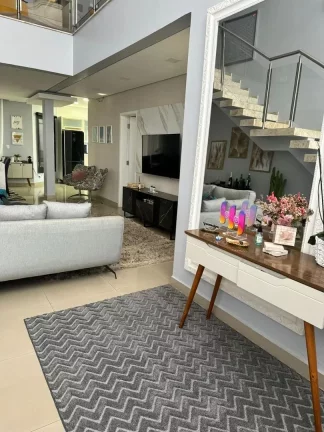 Imagem SOBRADO IMPONENTE - MOBILIADO - RESIDENCIAL JARDIM DE MÔNACO - HORTOLÂNDIA