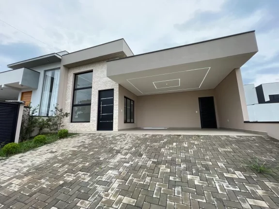 Imagem Casa Espetacular à Venda no Condomínio Portal Ville Jardim Europa, em Boituva