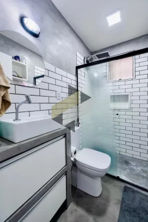 Imagem Studio para Venda em Santos, Boqueirão, 1 banheiro, 1 vaga