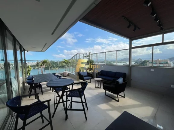 Imagem UMA DESLUMBRANTE COBERTURA DUPLEX NA ENSEADA DO SUÁ COM VISTA MAR.