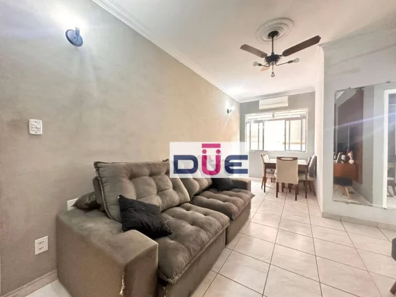 Imagem Apartamento com 2 dormitórios à venda, 75 m² por R$ 430.000 - Boqueirão - Santos/SP
