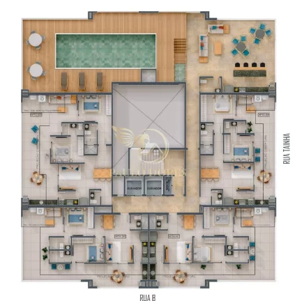 Imagem APARTAMENTO DE 1 DORMITÓRIO NA PRAIA DAS TONINHAS EM UBATUBA-SP