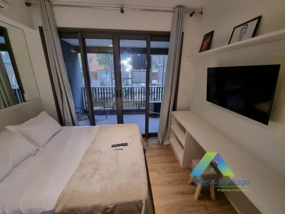 Imagem Studio todo mobiliado com 30m² proximo ao metro Vila Madalena