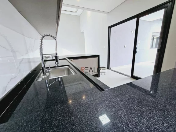 Imagem Casa moderna com 3 suítes à venda, 162 m² por R$ 1.450.000 - Condomínio Jardins Di Roma - Indaiatuba/SP