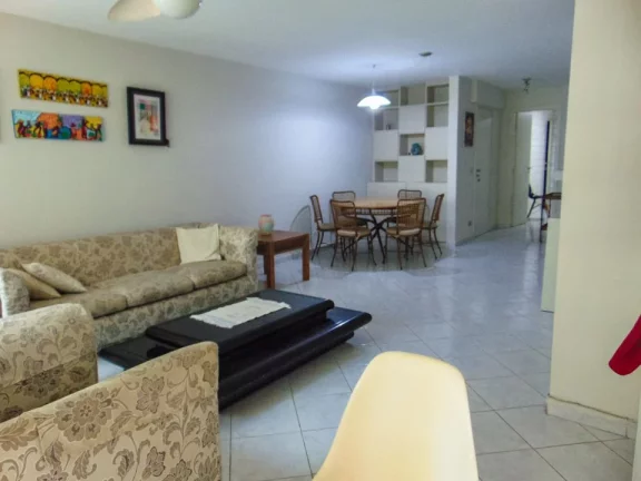 Imagem Apartamento com 3 dormitórios à venda, 130 m² - Pitangueiras - Guarujá/SP