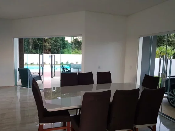 Imagem SOBRADO ALTO PADRÃO NO CONDOMÍNIO NINHO VERDE II COM PISCINA GRANDE,