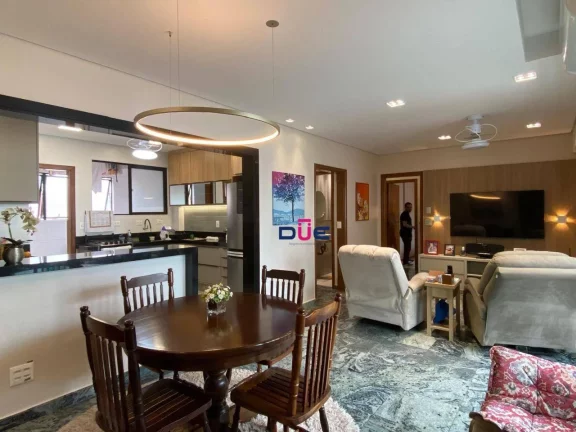 Imagem Apartamento com 3 dormitórios à venda, 111 m² por R$ 1.380.000 - Aparecida - Santos/SP