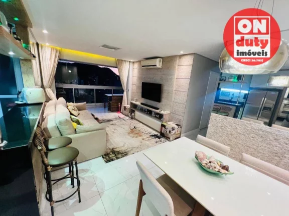 Imagem Apartamento com 2 dormitórios à venda, 96 m² por R$ 700.000 - Jardim Las Palmas - Guarujá/SP