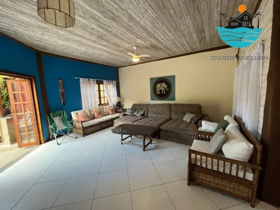 Imagem Casa em Juquehy para Alugar Anual Condomínio fechado com 4 suítes, 300m da praia, piscina coletiva, churrasqueira privativa | Juquehy Imobiliária