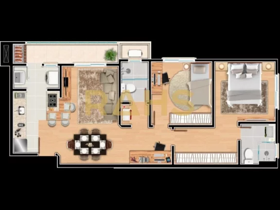 Imagem Com entrega prevista para Dezembro de 2023, empreendimento feito pensado em tudo. Localizado no Amé...