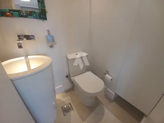 Imagem Apartamento Duplex com 2 dormitórios vista mar à venda na Ponta da Praia - Santos