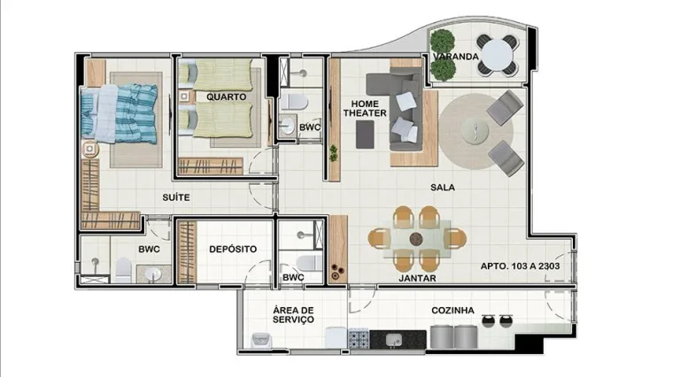 Imagem Apartamento Padrão