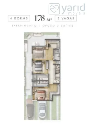 Imagem Casa venda e compra no Lançamento Las Villas Madrid no bairro Medeiros em Jundiaí-SP