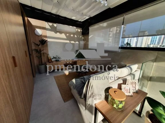 Imagem Cobertura Duplex totalmente mobiliada com 80m² decorada em plena Rua Bahia.