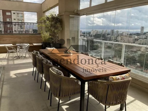 Imagem Cobertura Duplex Vila Romana, 4 DORMTS, 3 SUITES, 4 VAGAS, MOBILIADO
