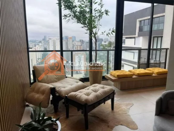 Imagem Cobertura com 3 Quartos para venda ou aluguel, 215m² - Vila Olímpia