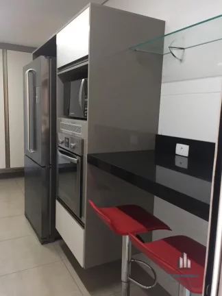 Imagem Boulevard Tamboré Apto MOBILIADO de 168 Metros com 3 Suítes e 3 Vagas de Garagem