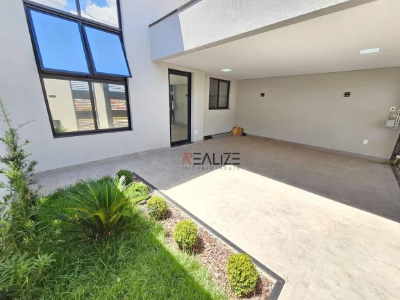 Imagem Casa moderna com 3 dormitórios à venda, 103 m² por R$ 690.000 - Smart City - Indaiatuba/SP