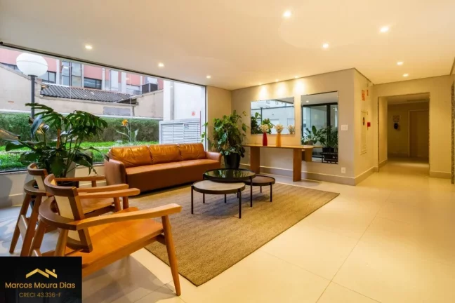 Imagem Apartamento Moderno no Jardim Paulista, 1 Dormitório e 1 Vaga de Garagem