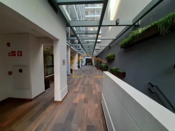 Imagem Studio novo Ã  venda com 24mÂ², sol da manhÃ£ e vista livre. JÃ¡ mobiliado com cama, geladeira, fogÃ...