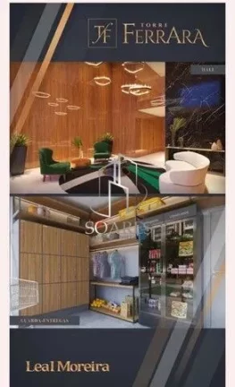 Imagem Torre Ferrara - um luxo - Leal Moreira, 260m², 4 suítes sendo 1 master, 3 vagas