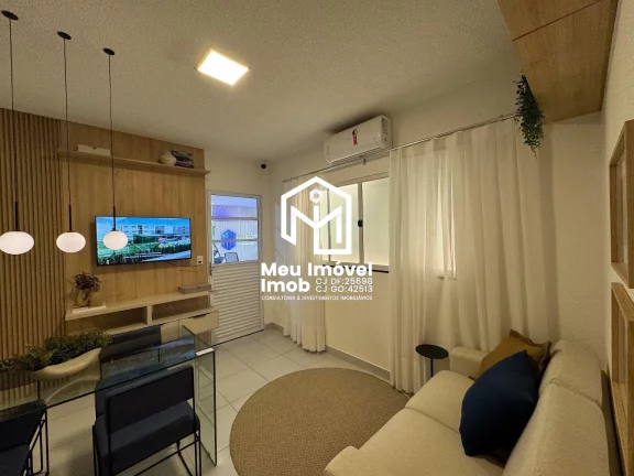 Imagem Gran Santorini Cidade Ocidental APTO 2 Quartos 1 Vaga 44,11m² Área de Lazer Completa
