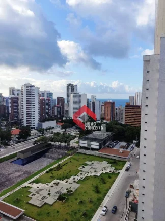 Imagem Apartamento com 2 dormitórios à venda, 74 m² por R$ 599.000 - Meireles - Fortaleza/CE