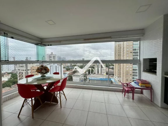 Imagem Apartamento com 3 dormitórios à venda, 111 m² por R$ 1.095.000,00 - Ponta da Praia - Santos/SP