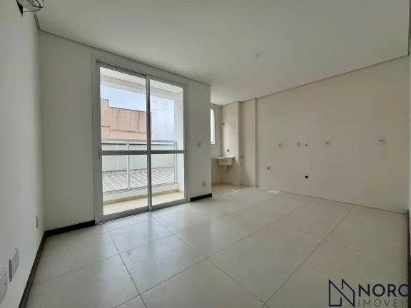 Imagem Apartamento 1 dormitório living sacada cozinha integrada box prédio elevador esp