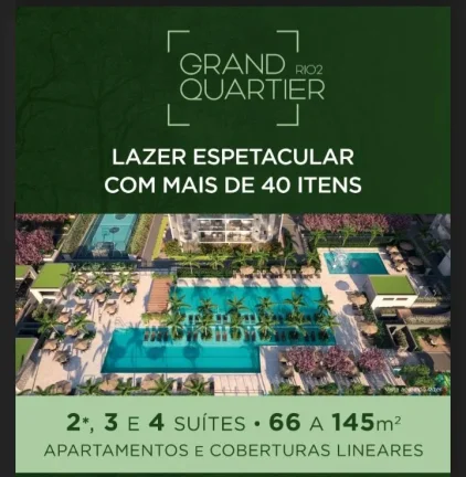 Imagem Apartamento para Venda em Rio de Janeiro, Barra Olimpica, 2 dormitórios, 2 suítes, 2 banheiros, 1 vaga
