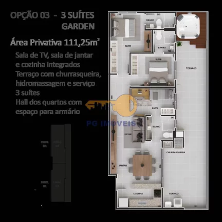 Imagem LANÇAMENTO RESIDENCIAL MOMENTO RESIDENCE EM CAIOBA A 200M DO MAR