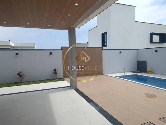 Imagem Casa 3 dormitórios (1 suíte), condomínio Santa Mônica, Caçapava SP