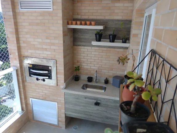 Imagem APARTAMENTO COM 2 DORMITÓRIOS À VENDA, 77 M² POR R$ 595.000 - CANTO DO FORTE - PRAIA GRANDE/SP
