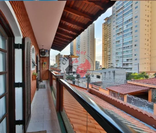 Imagem Sobrado 3 dorm, 1 suíte, Varanda ,quintal e churrasq ,3 vagas, bairro Centro, São bernardo campo