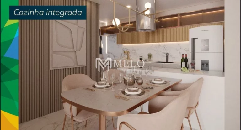 Imagem 3 QUARTOS SENDO 2 SUITES (1 SUITE REVERSÍVEL - 62,23 m2), VARANDA GOURMET , 2 VAGAS