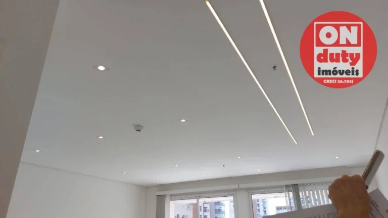 Imagem Sala para alugar, 44 m² por R$ 3.650,00/mês - Boqueirão - Santos/SP