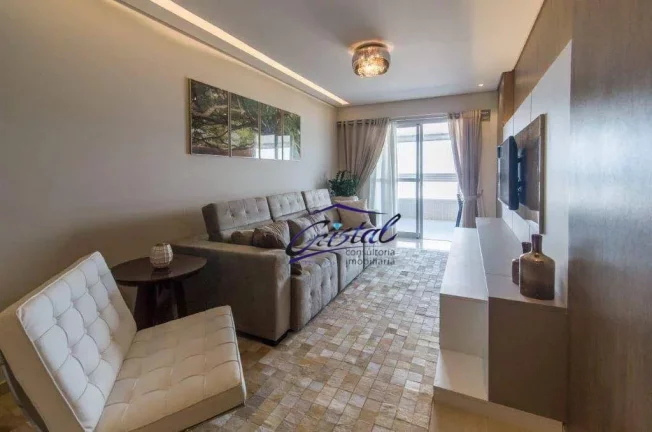 Imagem Apartamento com 2 dormitórios à venda, 106 m² por R$ 850.000 - Aviação - Praia Grande/SP
