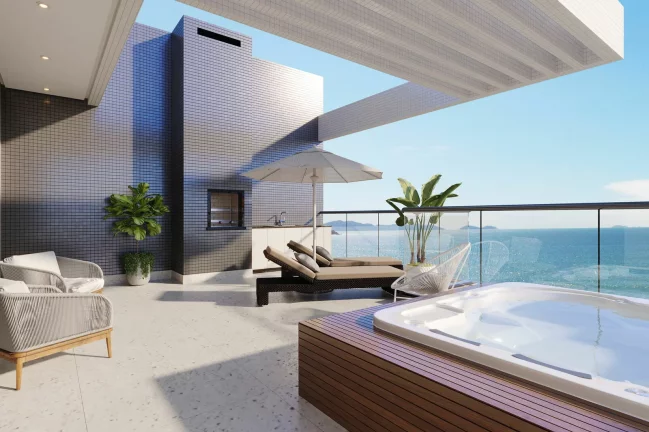 Imagem Apartamento com 2 dormitórios à venda sendo 1 suíte, 138.2 m² por - R$ 1.499.000,00 - Palmas - Gov. Celso Ramos/SC
