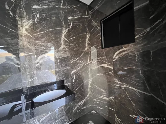 Imagem Casa à Venda no Residencial Gramado em Patos de Minas – 3 Quartos + Área Gourmet – 750 mil