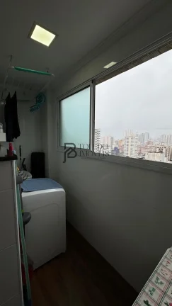Imagem Apartamento de 2 Dormitórios sendo 1 suíte Porteira Fechada no bairro Canto do Forte - Praia Grande