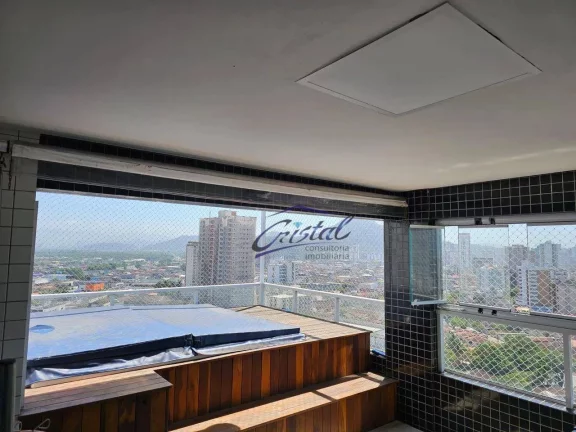 Imagem Cobertura com 3 dormitórios à venda, 177 m² por R$ 1.385.000,00 - Guilhermina - Praia Grande/SP
