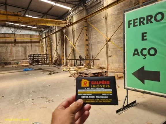 Imagem Galpão para Venda em BELFORD ROXO, LOTE XV, 1 banheiro