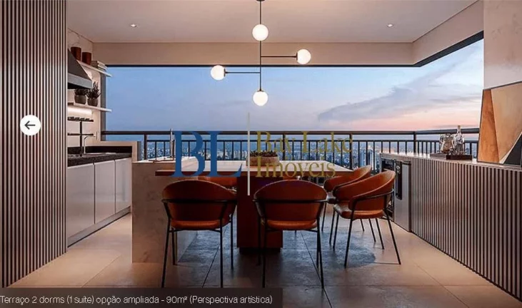 Imagem Apartamento Com 96M² - 3 Dormitórios - Varanda Gourmet!! Parque Dialogo!