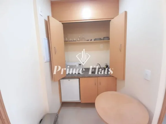 Imagem Flat disponível para venda no Hotel Intercity Interative Jardins, com 23m², 1 dormitório e 1 vaga