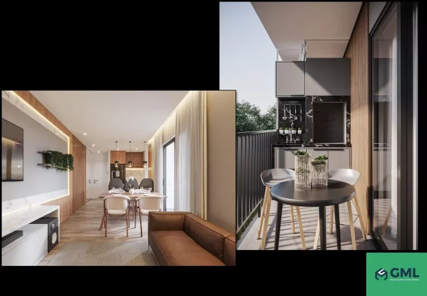 Imagem Residencial Córdoba – Apartamentos de 2 Quartos com Suíte e Varanda Gourmet no Santa Cândida,