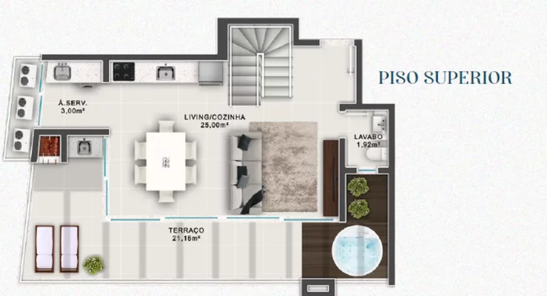 Imagem Sant Laurren - Apartamento à venda no bairro Canto Grande - Bombinhas/SC